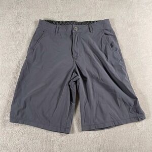 Lululemon Athletica Men's Shorts Performance Outdoor Chino Hiking Size‎ 32 Gray